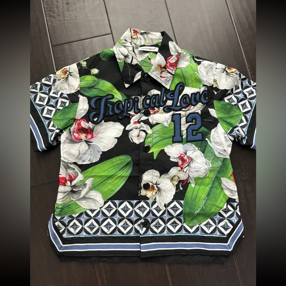 Kids dolce and gabana dress shirt